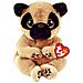 Peluche Beanie Babies Cane Carlino Izzy 20 Cm Marrone - Foto miniatura 1