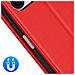 Custodia Per Xiaomi Redmi 12 Portafoglio Funzione Supporto Video Rossa - Foto miniatura 4