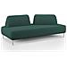 Newton Divano Lineare Con Schienali Movibili T07 Verde - Foto miniatura 1