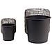 Set Di 2 Vasi Per Piante Brodiea Rattan Sintetico 26/45 Cm Marrone Chiaro - Foto miniatura 3
