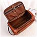 Borsa Da Toilette Da Viaggio Premium Da Uomo Brown - Foto miniatura 1