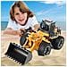 Ruspa Bulldozer Radiocomandato Trattore Caricatore Frontale Giocattolo Bambini - Foto miniatura 2