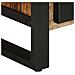 Tavolino Da Salotto 90x50x36 Cm Legno Massello Di Mango Grezzo - Foto miniatura 10