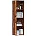 Libreria Legno Antico 36x30x143 Cm In Legno Multistrato - Foto miniatura 1