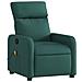 Lusso Casadino -  Poltrona Massaggiante Reclinabile Verde Scuro In Tessuto - Foto miniatura 2
