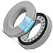 Cuscinetti Auricolari In Gel Rrescante Per Cuffie Bose Qc35 Grey - Foto miniatura 2