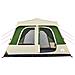 Tenda Familiare a Cupola 10 Persone Verde a Rilascio Rapido - Foto miniatura 6