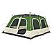 Tenda Familiare a Cupola 10 Persone Verde a Rilascio Rapido - Foto miniatura 4