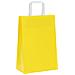 Sacchetti di Carta 250 pz con Manici Gialli 21x11x31 cm - Foto miniatura 4
