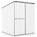 Box In Acciaio Zincato Casetta Da Giardino In Lamiera 1.55 X 1.75 M X H2.02 M - 60 Kg - 2.71 Mq - Colore Bianco - Foto miniatura 1