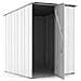 Box In Acciaio Zincato Casetta Da Giardino In Lamiera 1.55 X 1.75 M X H2.02 M - 60 Kg - 2.71 Mq - Colore Bianco - Foto miniatura 2