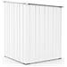 Box In Acciaio Zincato Casetta Da Giardino In Lamiera 1.55 X 1.75 M X H2.02 M - 60 Kg - 2.71 Mq - Colore Bianco - Foto miniatura 3
