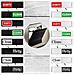 Indicatore Adesivo Per Lavastoviglie Pulito/sporco Black - Foto miniatura 4
