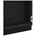 Specchio da bagno LED Rovere Nero 40x8.5x37 cm Legno ingegnerizzato - Foto miniatura 7