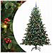 Albero di Natale artificiale con 300 LED Verde 210 cm - Foto miniatura 1