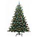 Albero di Natale artificiale con 300 LED Verde 210 cm - Foto miniatura 3