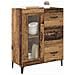 Credenza con cassetto Legno vecchio 69,5 x 34 x 90 cm - Foto miniatura 3