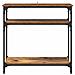 Tavolo consolle Legno vecchio 75 x 29 x 75 cm Legno multistrato - Foto miniatura 5