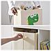ORGANIZZATORE PER BAMBINI X3 Tessuto Salvaspazio Beige Verde x3 - Foto miniatura 5