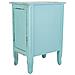 Comodino In Legno Blu 46x32,5x67 - Foto miniatura 5