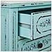 Comodino In Legno Blu 46x32,5x67 - Foto miniatura 6