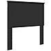 Struttura del letto Nero 90 x 200 cm Legno Ingegnerizzato - Foto miniatura 7