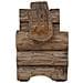 panchina Naturale 110 x 30 x 34 cm Legno di teak solido - Foto miniatura 5