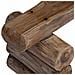 panchina Naturale 110 x 30 x 34 cm Legno di teak solido - Foto miniatura 8