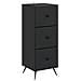 Mobile con Cassetti Nero 33 x 34,5 x 90 cm Legno ingegnerizzato - Foto miniatura 1