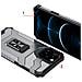 Custodia Rigida Con Supporto A Cavalletto Per Iphone 13 Pro Max Verde - Foto miniatura 1