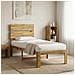 Letto Singolo con Testiera ROSTOCK Bianco 90 x 200 cm - Foto miniatura 2