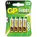 GP5505 Blister Da 4 Batterie Stilo (AA) Alkaline Super - Foto miniatura 1