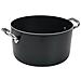 Casseruola 2 Maniglie Diametro 36 cm - Linea Al Black 3 mm - Foto miniatura 2