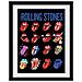 Rolling Stones (the) - Tongues (stampa In Cornice 30x40 Cm)  - Foto miniatura 1