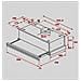 Cappa a Estraibile CNL6415PLUS Aspirante e Filtrante 60 cm Colore Inox - Foto miniatura 3