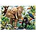 5321 valigetta 4-in-1 carry Case Animal World Puzzle - Foto miniatura 4