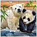 5321 valigetta 4-in-1 carry Case Animal World Puzzle - Foto miniatura 6
