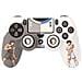 Pack Composto Da: Custodia Protettiva Per Controllo Dualshock Ps4 - Manopole In Silicone - Adesivi Per Touchpad - Licenza Ufficiale Captain Tsubasa - Foto miniatura 1