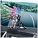 Supporto Per Smartphone Da Auto A Gravità Da Fissare Al Cruscotto, Nero / Argento - Foto miniatura 8