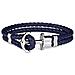 Phrep - Bracciale Donna E Uomo Annuncio Ancora - Unisex Bracciali In Pelle (blu Navy) Con Ciondolo Ancora In Acciaio Inossidabile (acciaio)  - Foto miniatura 1