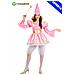 Costume Fata Rosa Adulta Vestiti Carnevale Pegasus Fiabe Recite Spettacoli (taglia 46)  - Foto miniatura 1