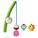 Chi Pesca Rod Reel Magnetico Bath Toy Set (con 3 Distinti Personaggi Subacquea Bobbing)  - Foto miniatura 1