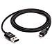 appC38 1m USB A Micro-USB B Nero cavo USB - Foto miniatura 1
