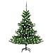 Albero Natale Artificiale Nordmann LED Palline Verde 150 cm - Foto miniatura 1