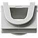 001330 Organizer Per Cavi Supporto Per Fascetta Grigio - Foto miniatura 1