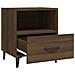 Comodini 2 Pz Rovere Marrone In Legno Multistrato - Foto miniatura 5