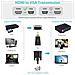Adattatore Convertitore Video Hdmi To Vga Plug And Play Full Hd 60hz Notebook - Foto miniatura 4