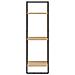 Set Mensole Parete Con Aste 6pz Rovere Sonoma Legno Multistrato - Foto miniatura 9