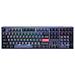 Tastiera USB 4711394380345  per Gaming (Layout QWERTY) Colore Grigio - Foto miniatura 1