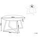 Tavolino Da Caffè Ivins Ceramica Marmo Bianco - Foto miniatura 6